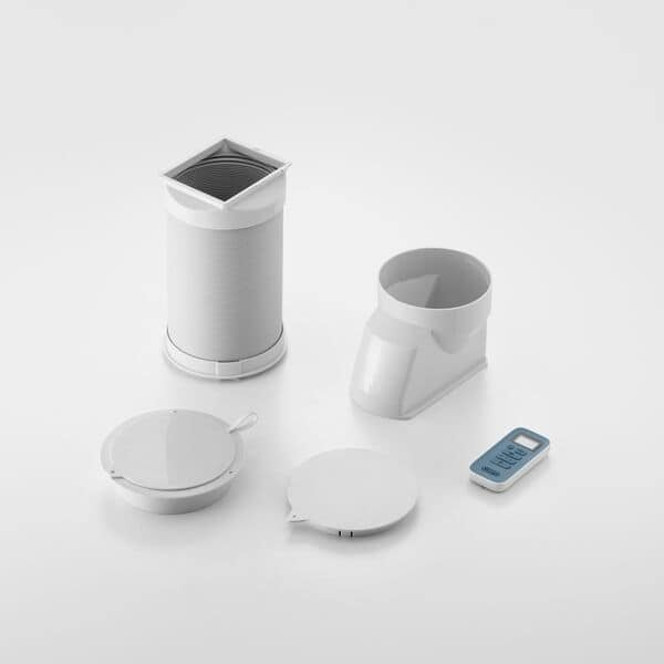 EAN 8004399023840 - De’Longhi Pinguino aire acondicionado portátil 65 dB Blanco imagen 4