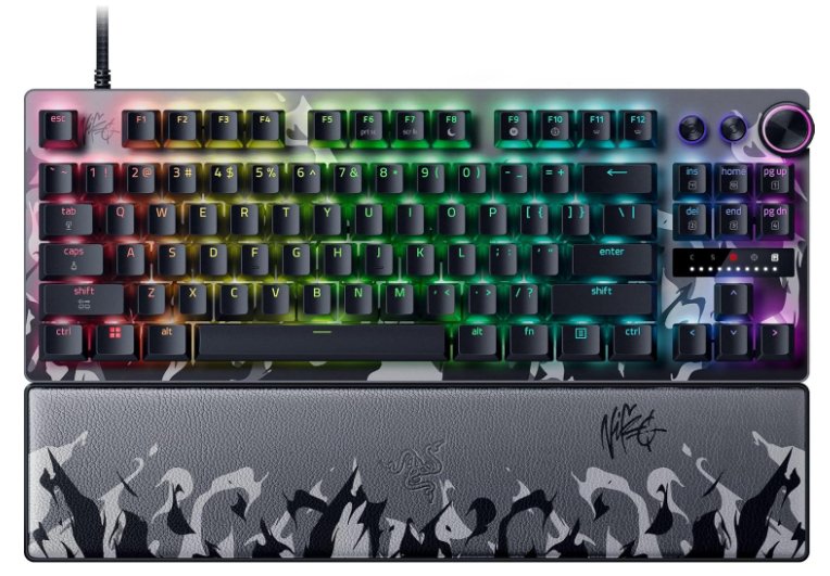 EAN 8887910074305 - Razer HUNTSMAN V3 PRO TEN 8KHZ NIKO ED teclado Juego USB Negro imagen 1