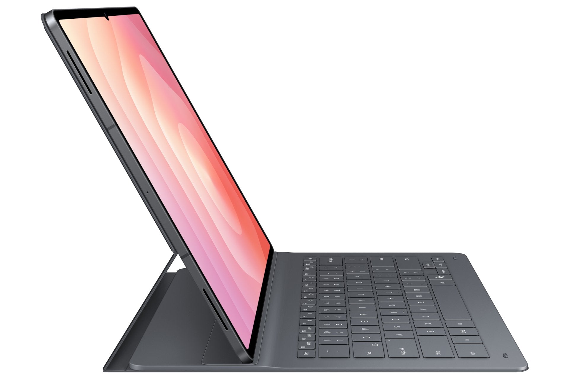 Book Cover Keyboard Slim Negro Sin Touch Pad, Teclado Non-Amovible Con Touche G