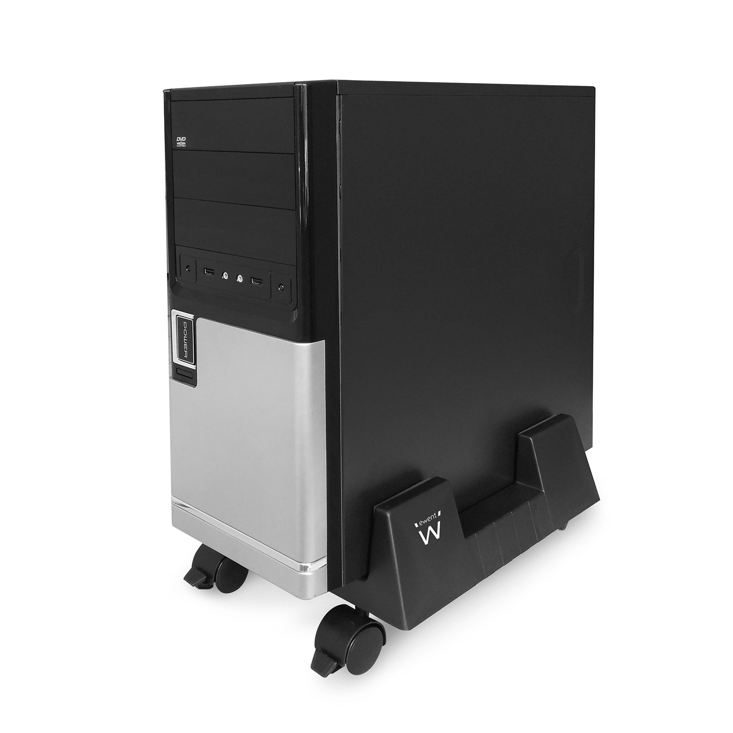 EAN 8054392610424 - Ewent EW1290 soporte de CPU Carro para equipo informático Negro imagen 1