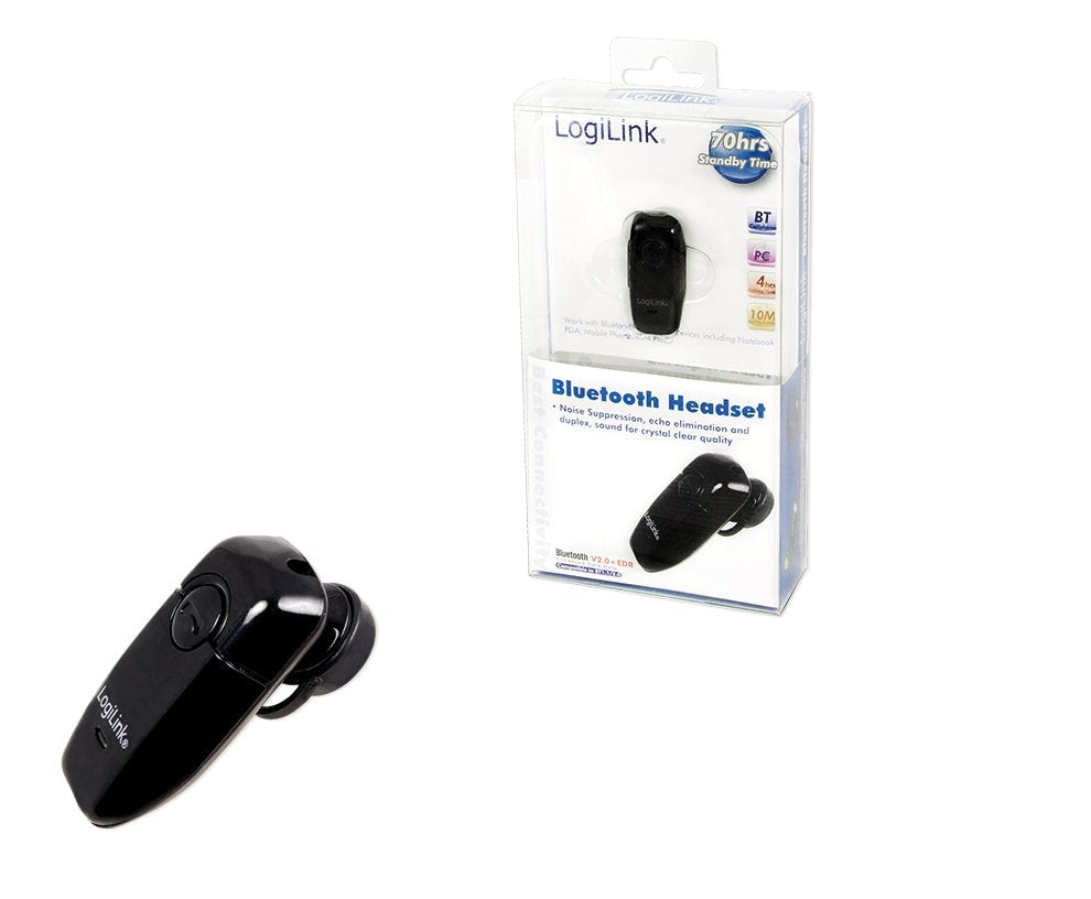 Logilink Headset Bluetooth V2.0 Usb Earclip