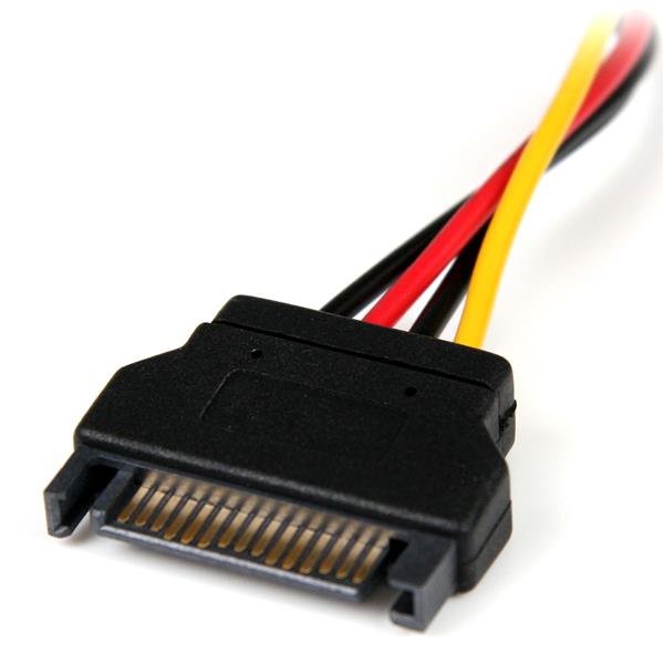 Startech Cable De Alimentacion Molex(H) A Sata(M) 0.15m