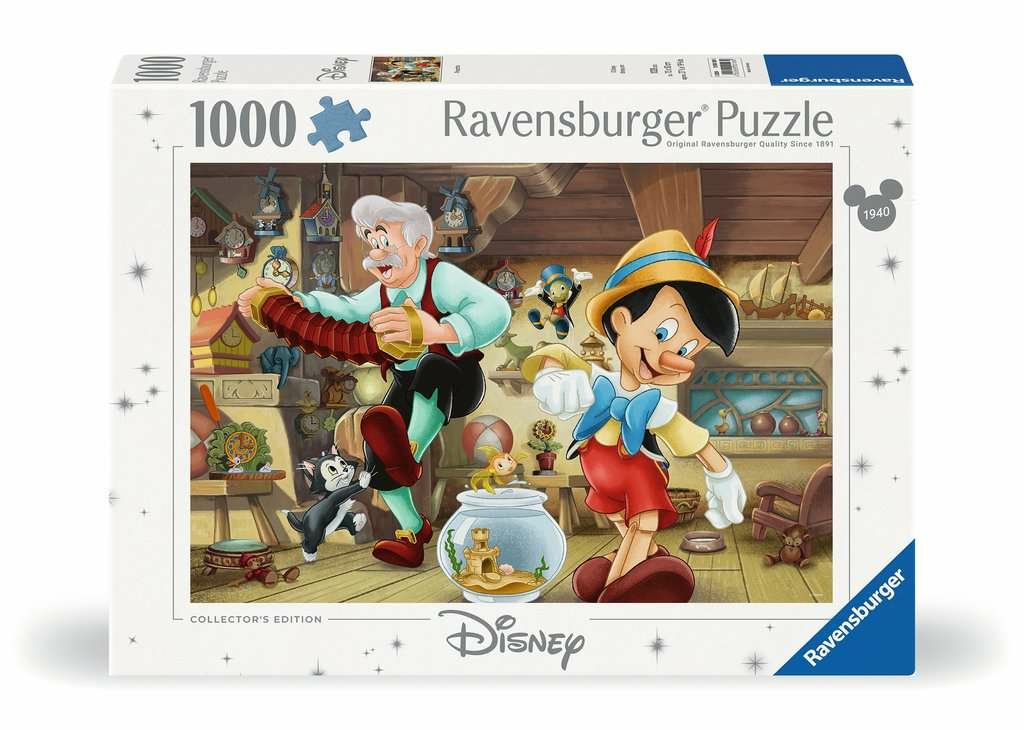 Ravensburger Puzzle Disney Edición Coleccionista - Pinocho 1000 Piezas 12000108