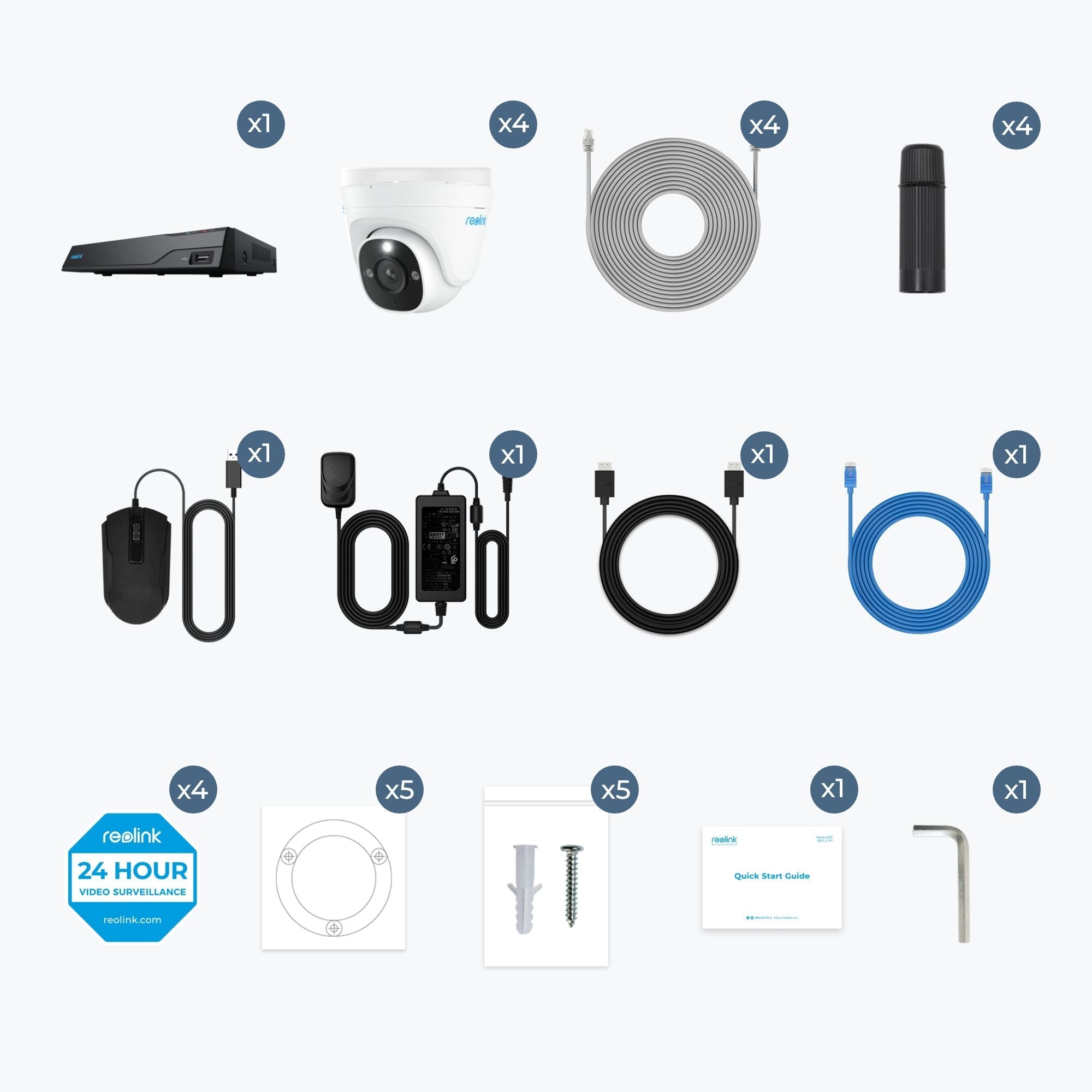 Reolink Nvs8-8md4 Poe System