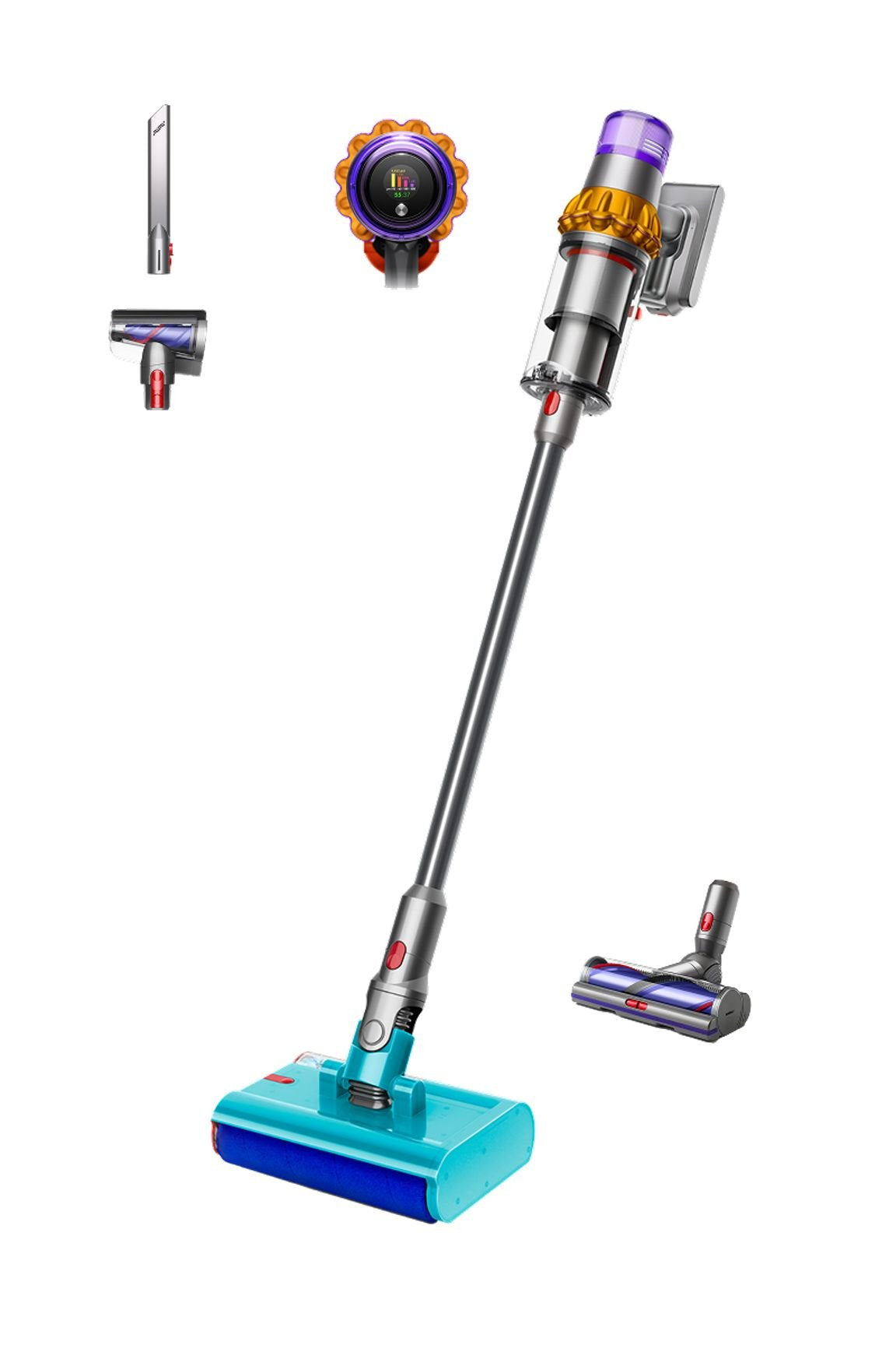 Dyson Aspirapolvere V15s Detect Submarine Lavapavimenti 660w
