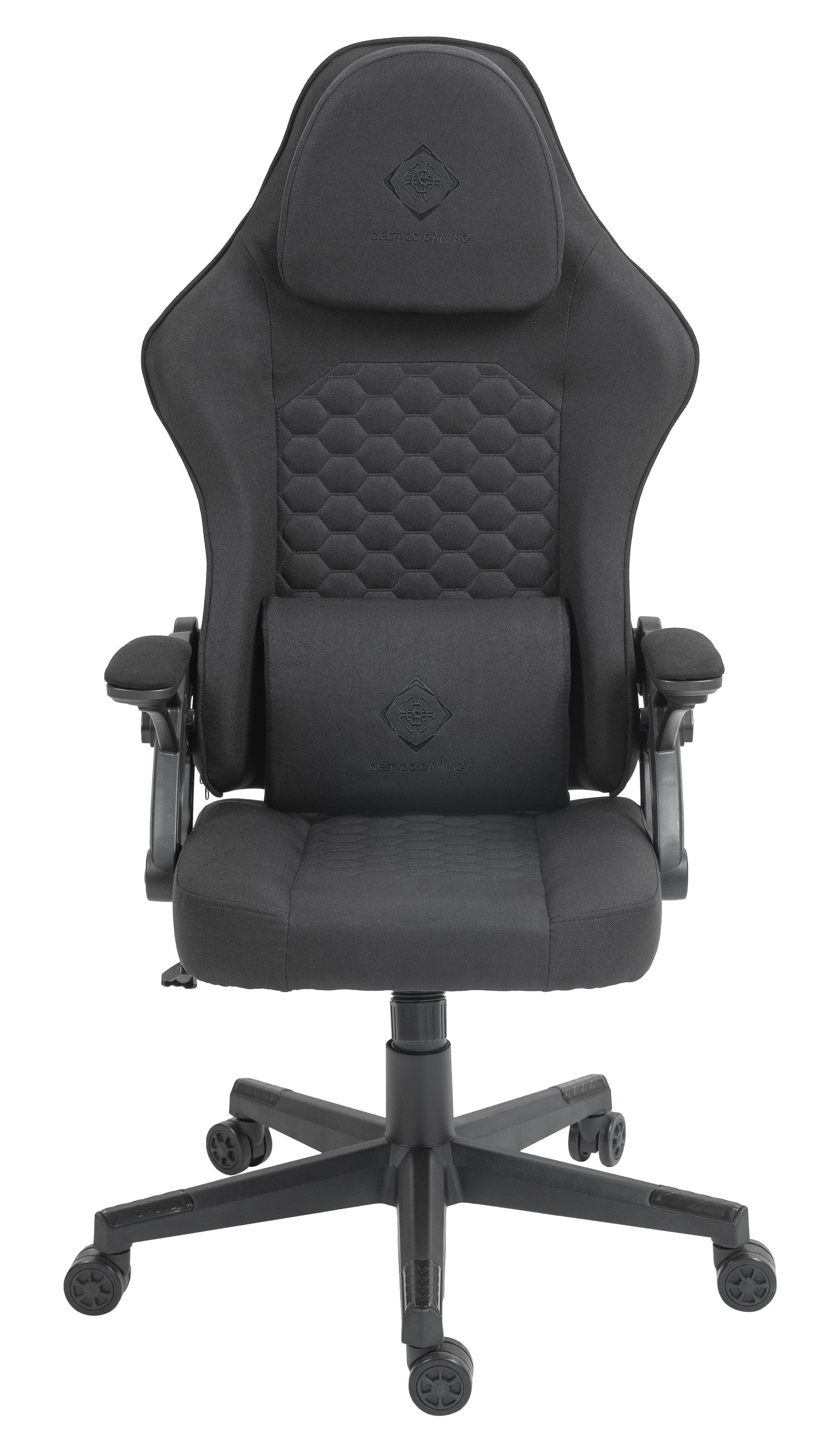 Deltaco Dc130 Gamingstuhl Soft Woven Mesh, Schwarz