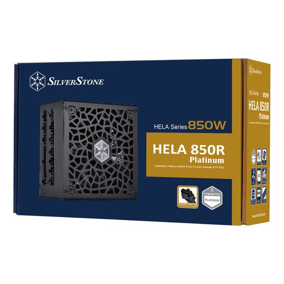 Fuente De Alimentación Silverstone Sst-Ha850r-Pm 850w, Negro, 4x Pcie, 850 Vatios