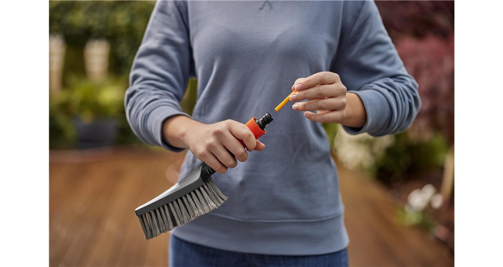 Cepillos De Lavado Gardena 18862-20 Gris/Naranja