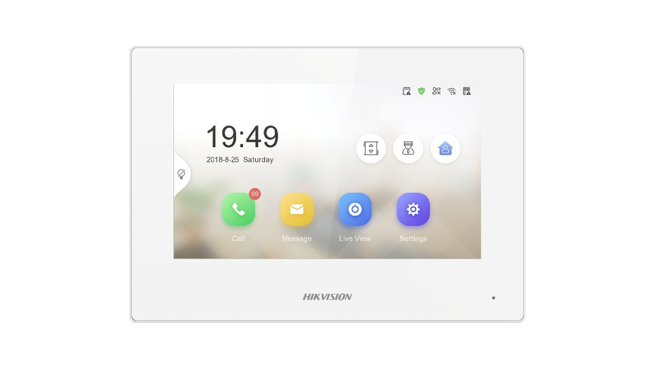 EAN 6941264043355 - Hikvision DS-KH6320-WTE1-W(Europe BV) sistema de intercomunicación de video 17,8 cm (7") Blanco imagen 1