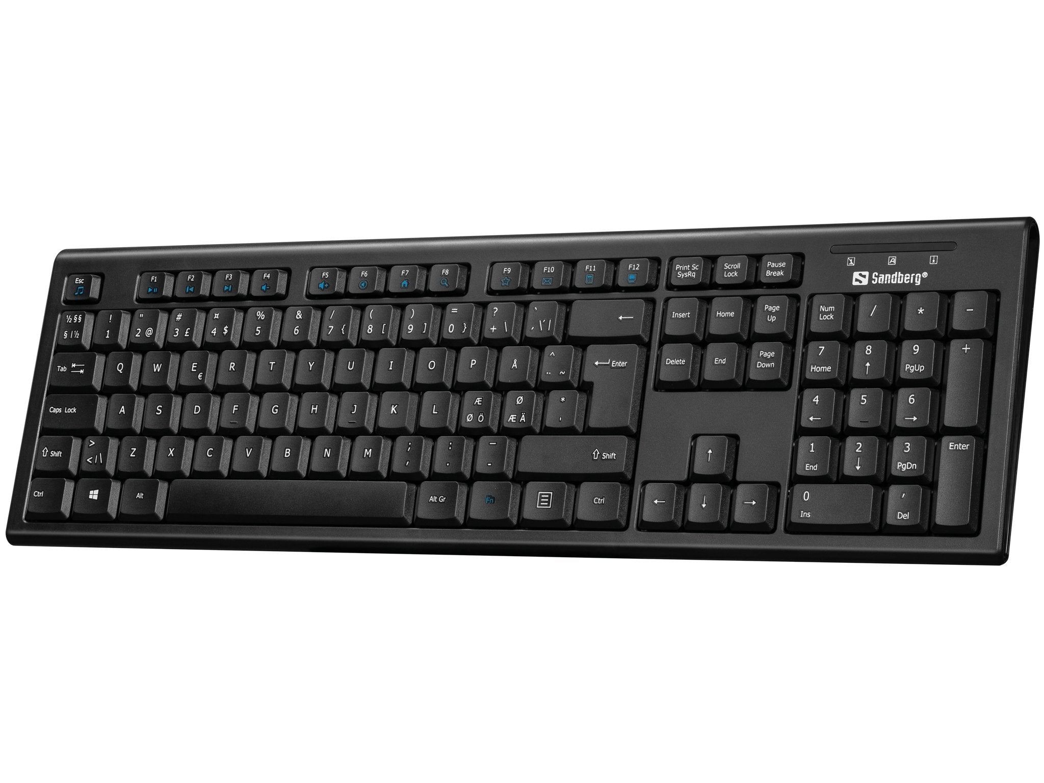 EAN 5705730631108 - Sandberg 631-10 teclado Oficina QWERTY Nórdico Negro imagen 1