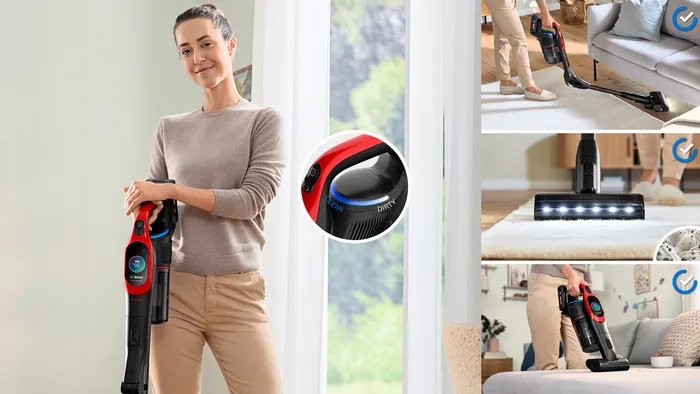 EAN 4242005469543 - Bosch BCS1041PET aspiradora de pie y escoba eléctrica Aspiradora escoba Batería Secar HEPA Sin bolsa 0,4 imagen 2