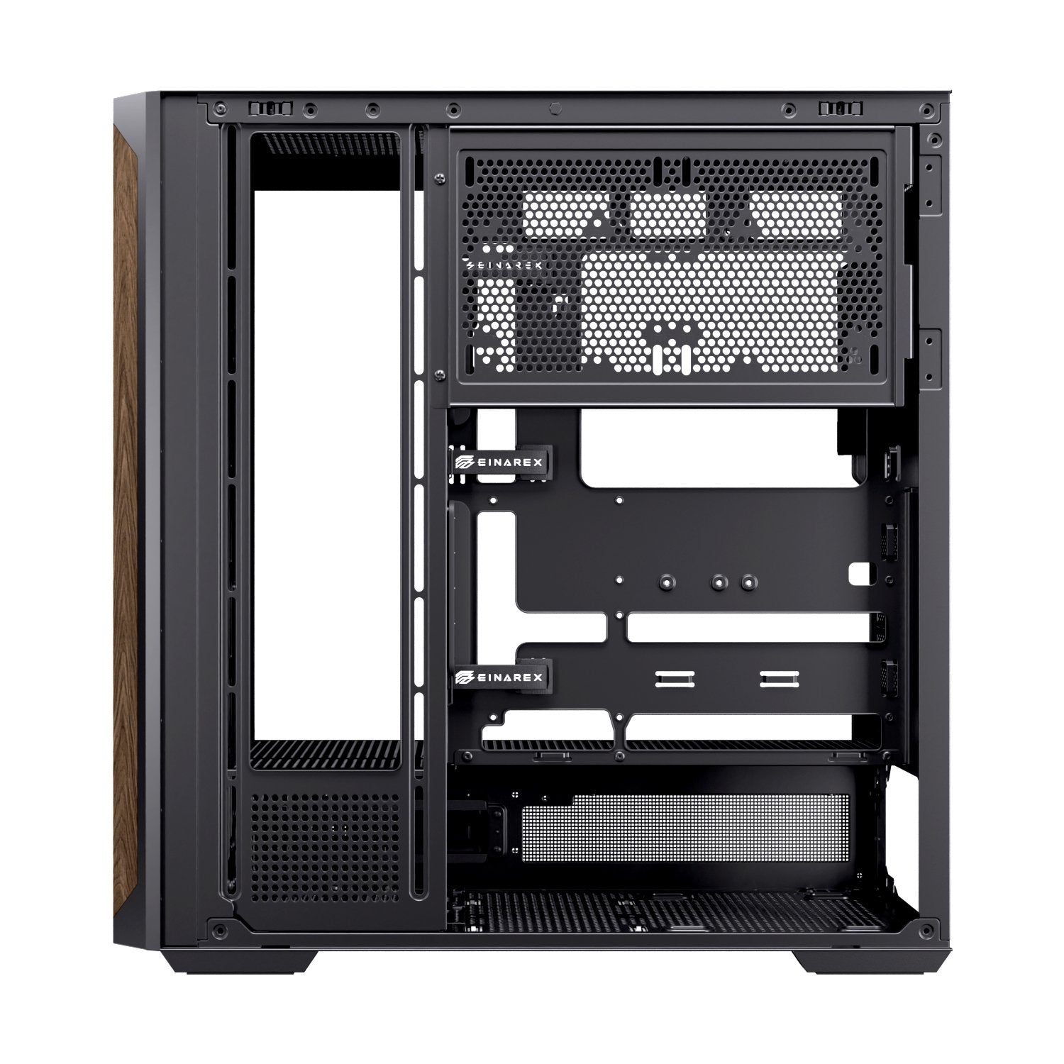 EAN 6977277360134 - Einarex EXCS-PL-800C-B carcasa de ordenador Midi Tower Negro imagen 5