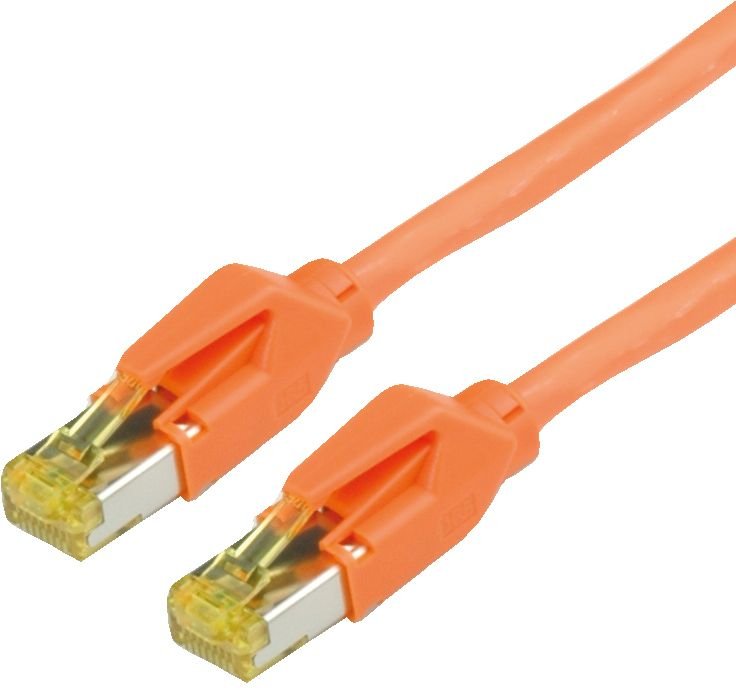 Draka Cable De Red Cat.6a (Class Ea) S Ftp, Uc900 Tm31, Lsoh, Naranja, 2 M