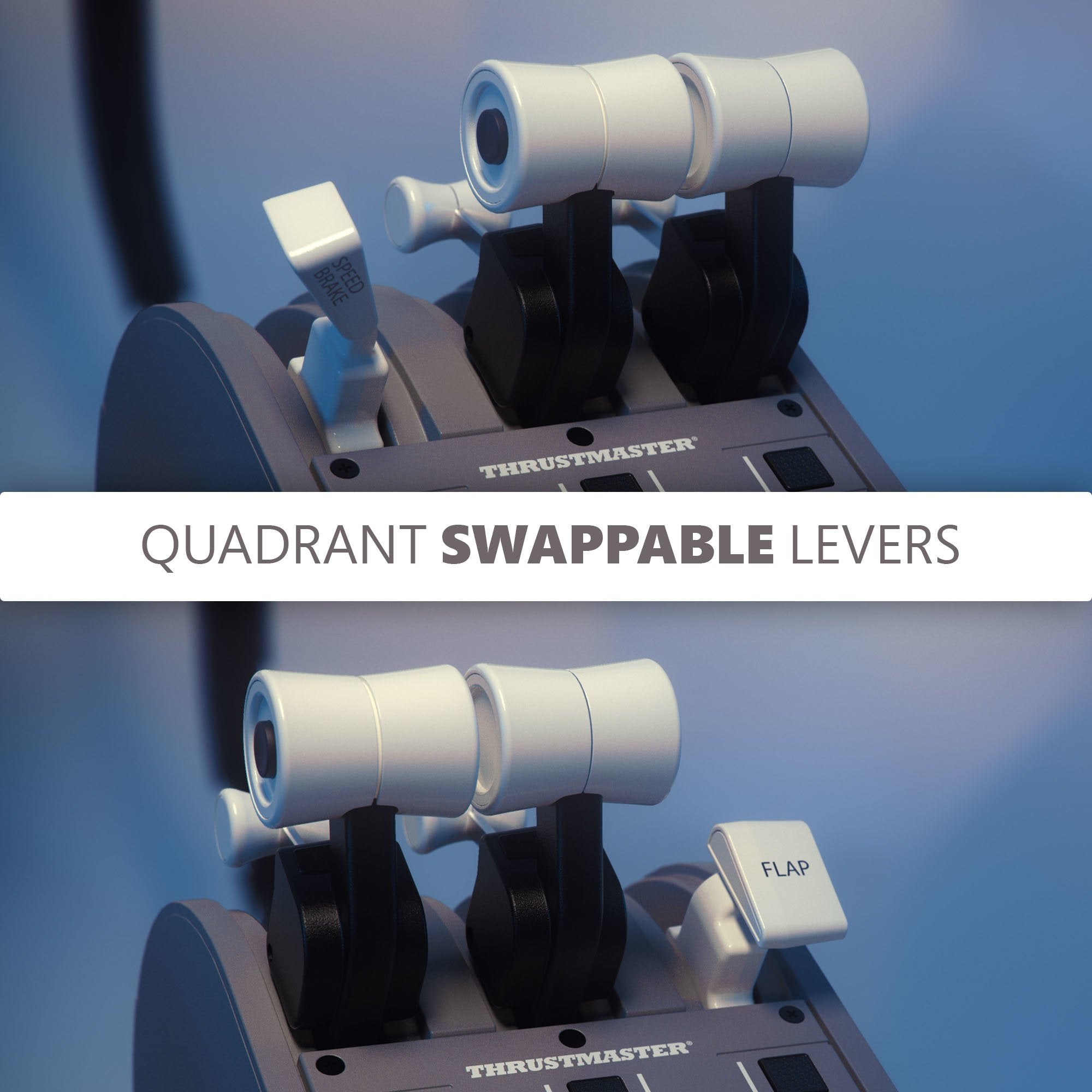 EAN 3362934002947 - Thrustmaster TCA Quadrant Boeing Edition Gris USB Palanca de mando PC, Xbox, Xbox One X, Xbox Series S imagen 5