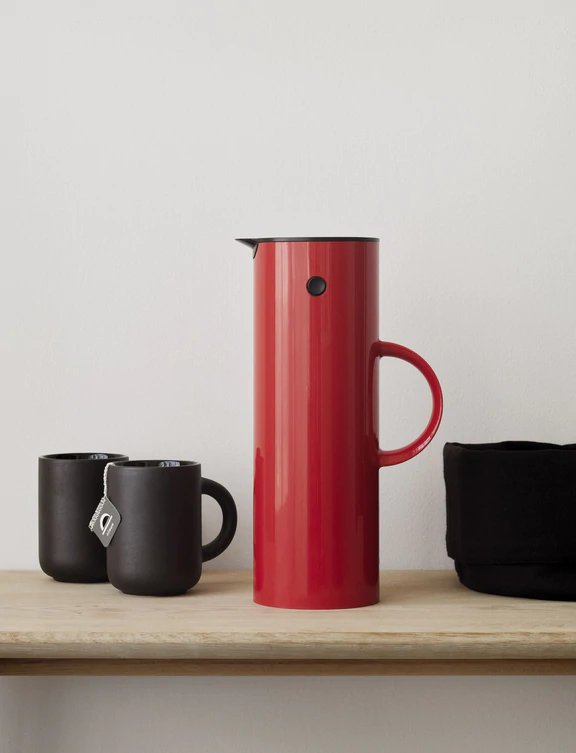 EAN 5709846001206 - Stelton EM77 termo 1 L Rojo imagen 3