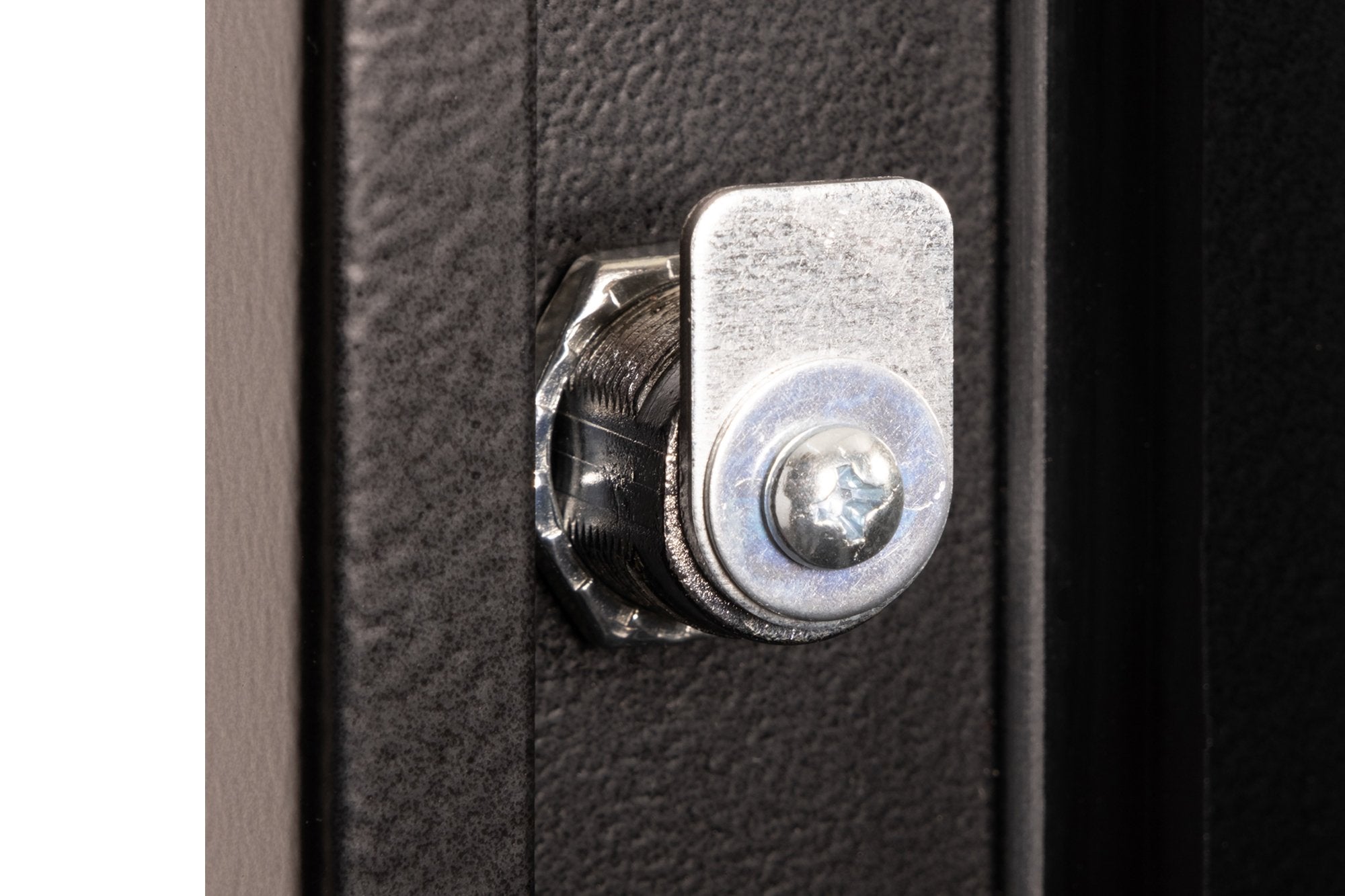 Puerta Frontal De Cristal Para Armario Mural De 19" 16u Unique Color Negro (Ral 9005)