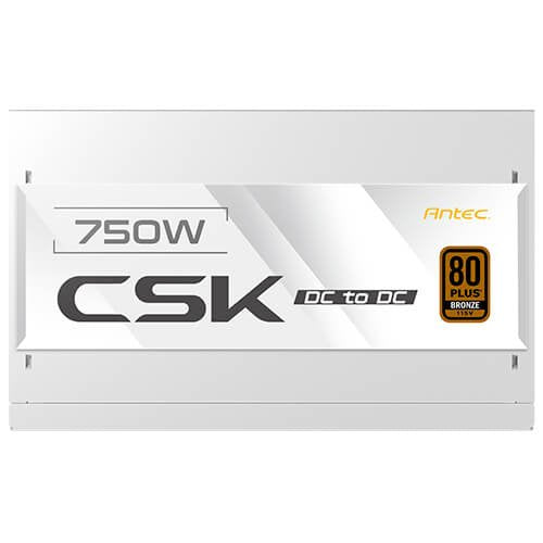 Fuente Alimentacion 750w 80+ Bronze Csk Dc Blanco Antec Plus Bronze / Ventilador 120 Mm / No Modular