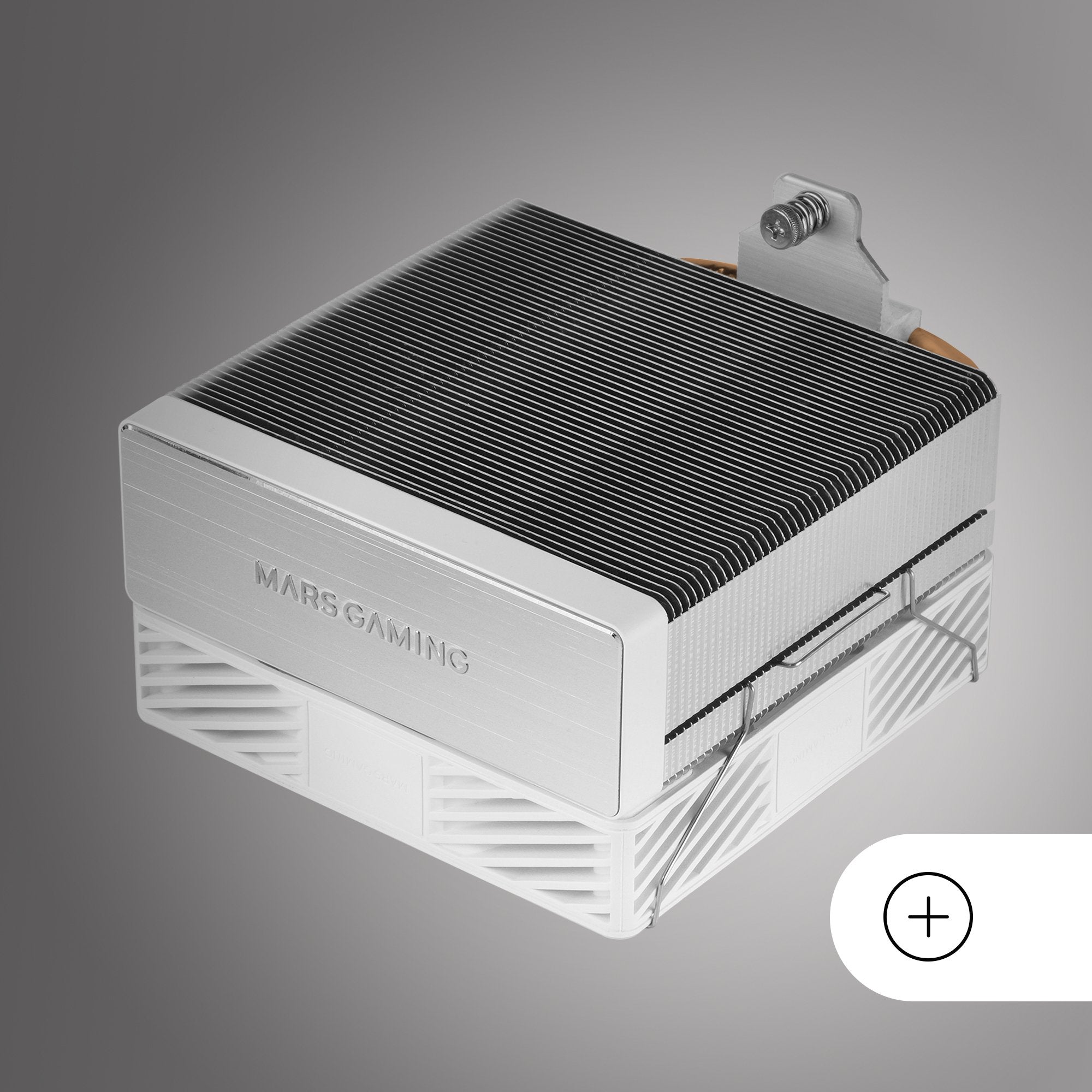 Ventilador Con Disipador Mars Gaming Mcpu-X4 12cm Blanco