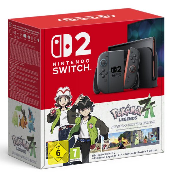 Consola Nintendo Switch 2+Pokemon Legends:Z-A