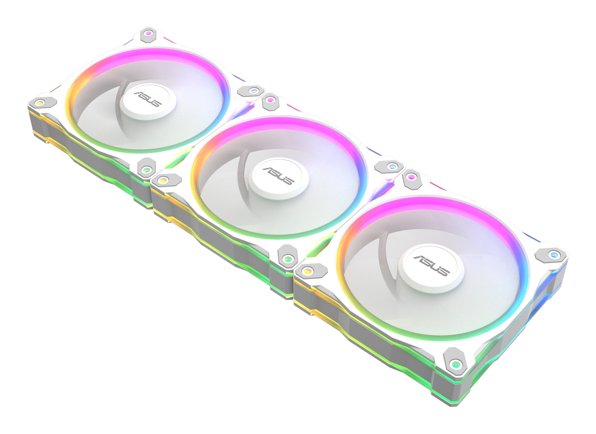 EAN 4711636046138 - ASUS Prime MR120 Fan ARGB Reverse White 3in1 Carcasa del ordenador Ventilador 12 cm Blanco 3 pieza(s) imagen 3