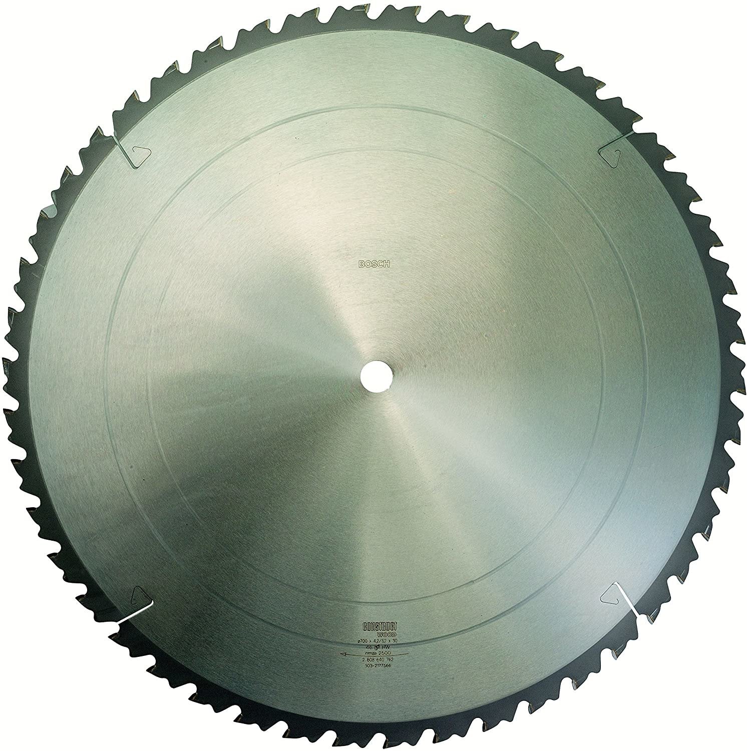 Hoja De Sierra Circular Bosch Construct Wood, Ø 700 Mm, 46 Porciones (Diámetro 30 Mm, Para Sierras De Mesa)  46z 2608640762