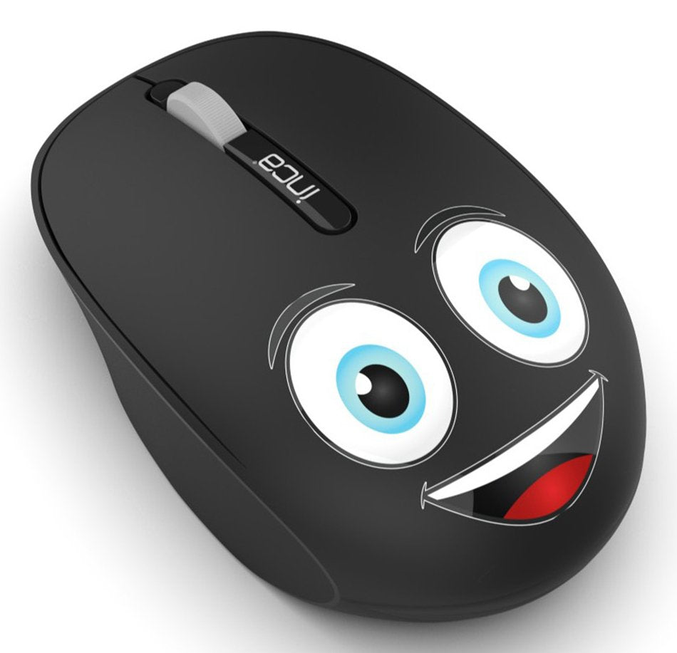 Inca Wrls Raton 1200dpi 3tamen 2.4ghzusb-A Weeny Emoji Sw