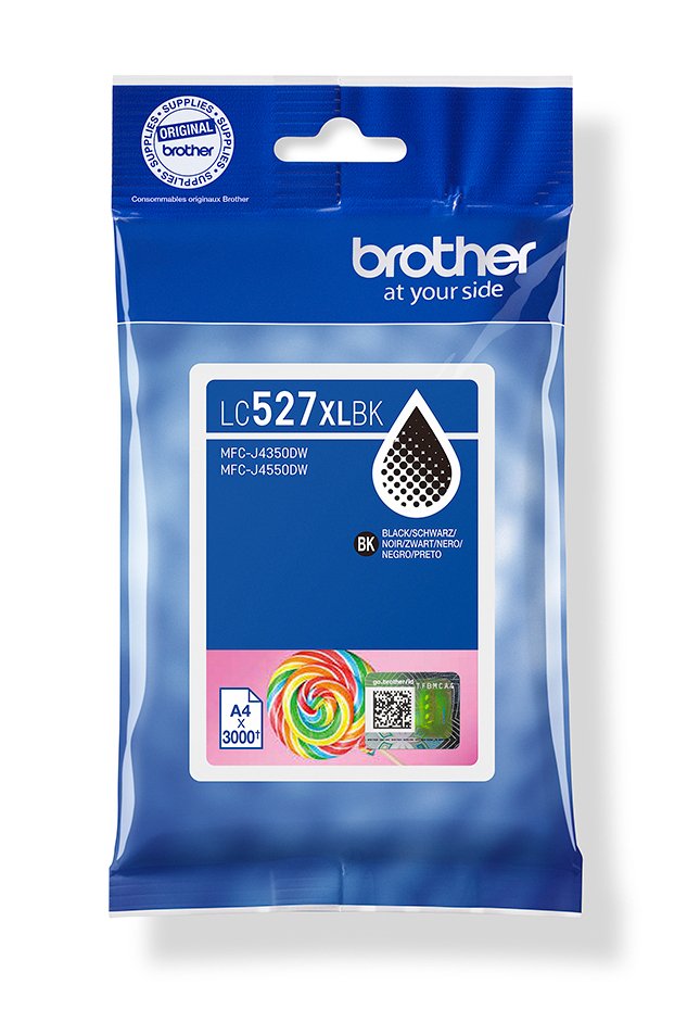 EAN 4977766839617 - Brother LC527XLBK cartucho de tinta 1 pieza(s) Original Alto rendimiento (XL) Negro imagen 1