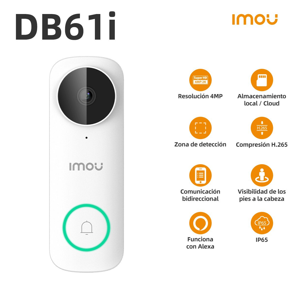 EAN 6923172553751 - Imou DB61i imagen 11