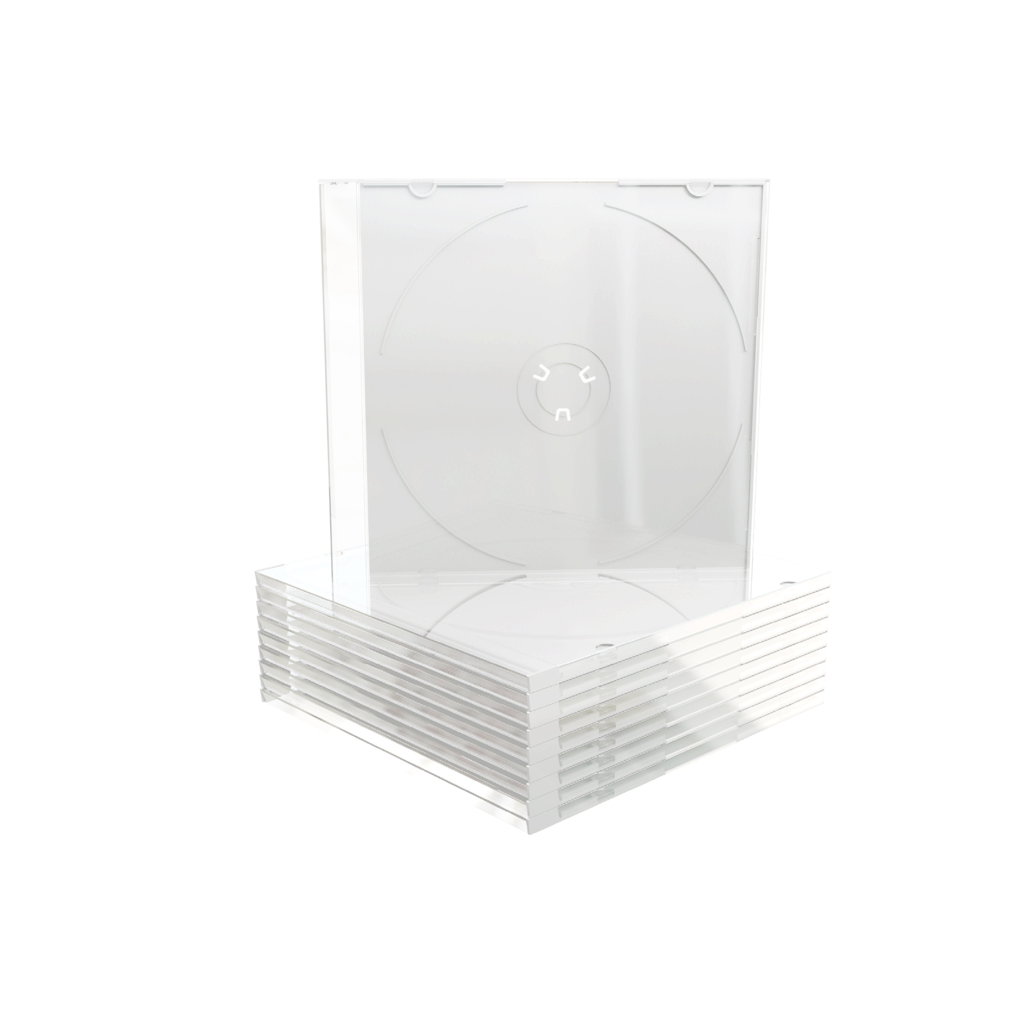 EAN 4260057123800 - MediaRange BOX20 funda para discos ópticos Caja transparente para CD 1 discos Transparente imagen 1