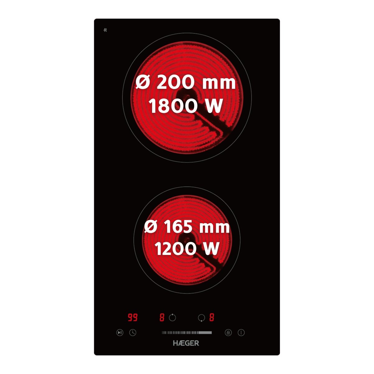 Haeger Placa De Vitrocer Mica
