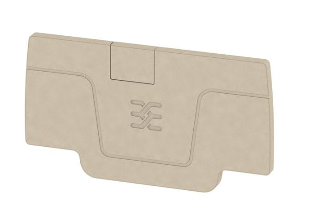 Weidmüller Aep 2c 2.5 Abschlussplatte Beige F.Apgtb2.5ft 2.5pe 1514400000