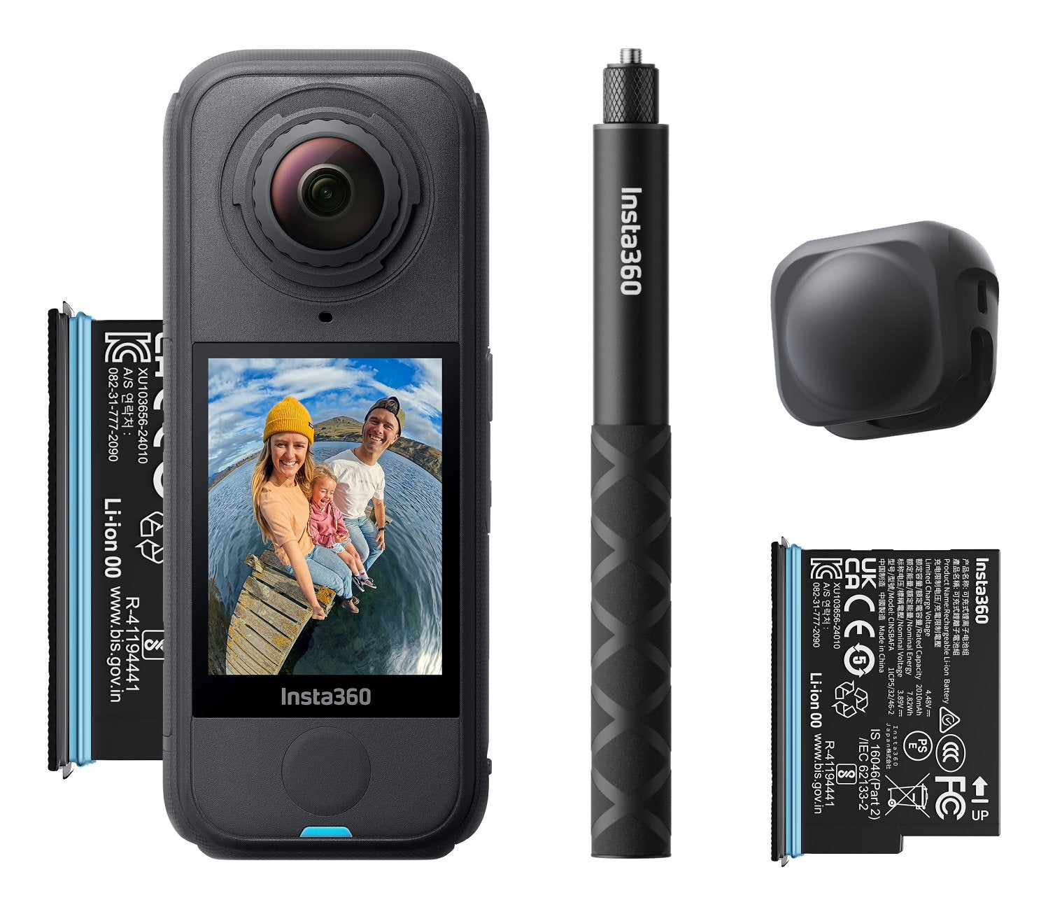 Insta360 X4 Air Starter Bundle: Cámara Esférica De 360° Con Un Conjunto De Accesorios