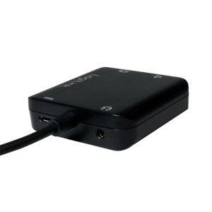 EAN 4052792041736 - LogiLink CV0106 adaptador de cable de vídeo 1,42 m Negro imagen 3