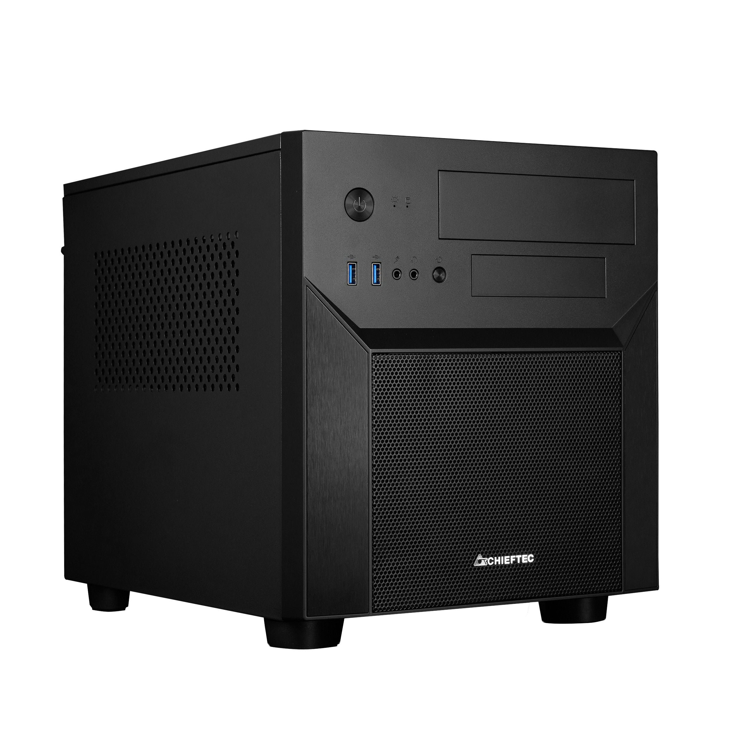 EAN 0753263077349 - Chieftec CI-02B-OP carcasa de ordenador Cubo Negro imagen 1