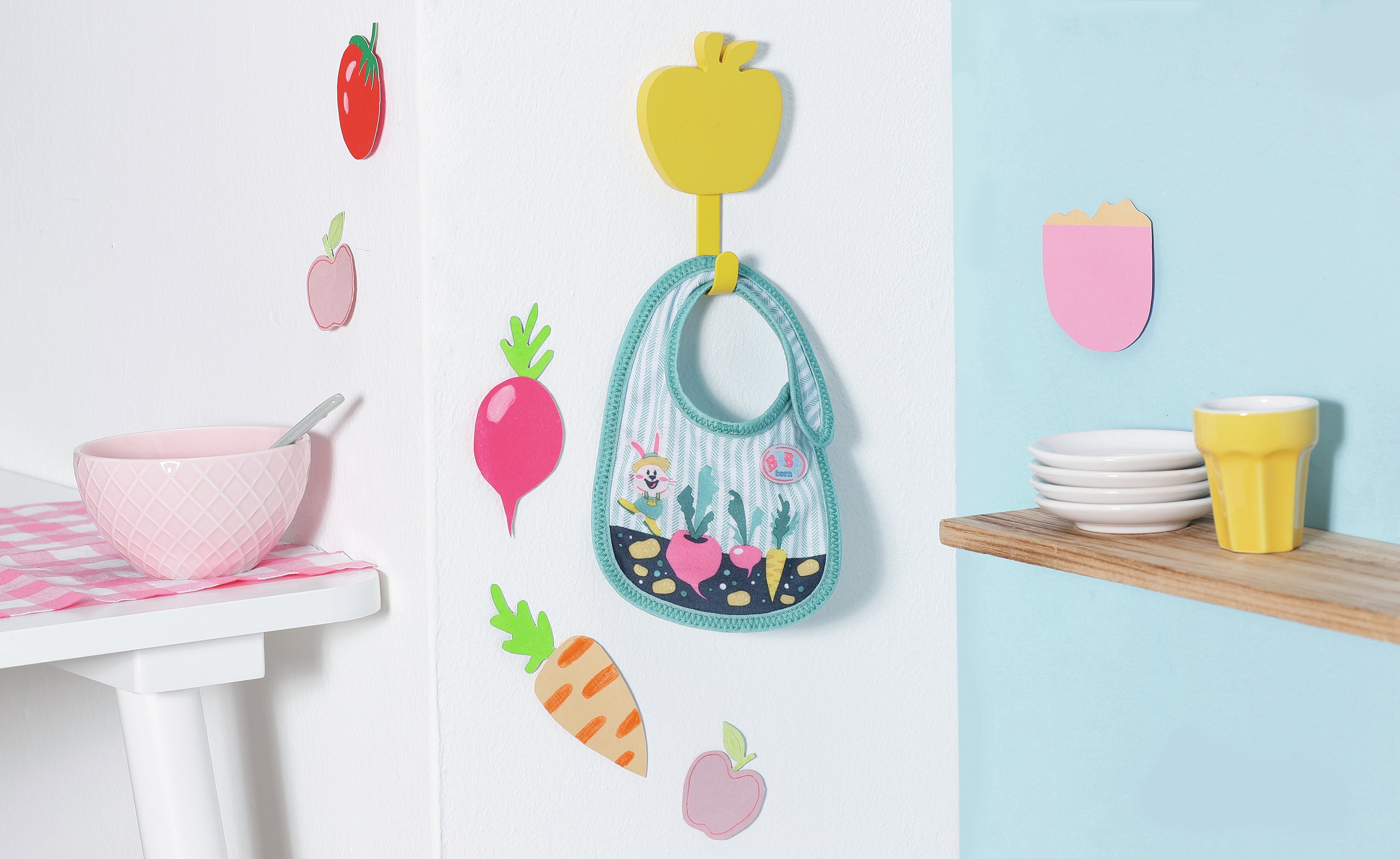 Accesorios Para Muñecas Zapf Creation Baby Born® Babero 43 Cm Mezcla