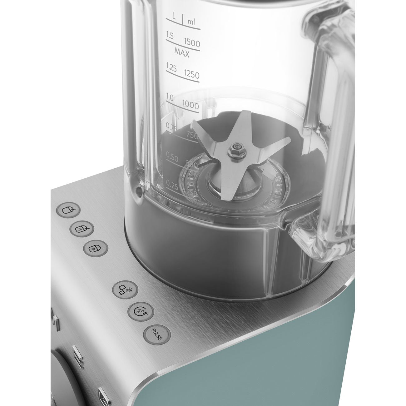EAN 8017709333164 - Smeg BLC02EGMEU licuadora 1,5 L Batidora de vaso 1400 W Verde imagen 5