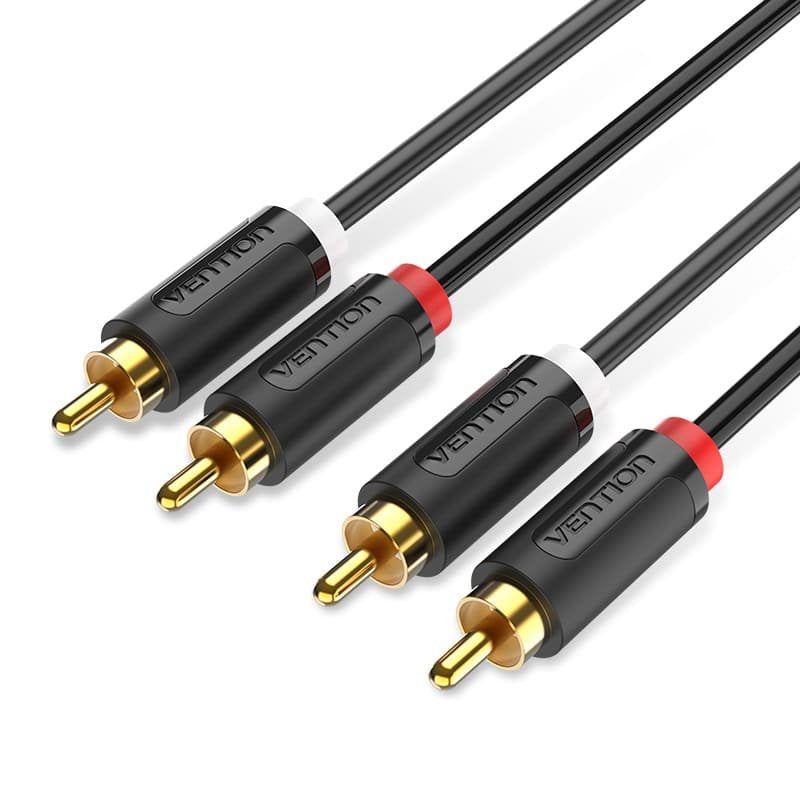 EAN 6922794751385 - Vention BCMBF cable de audio 1 m 2 x RCA Negro imagen 1