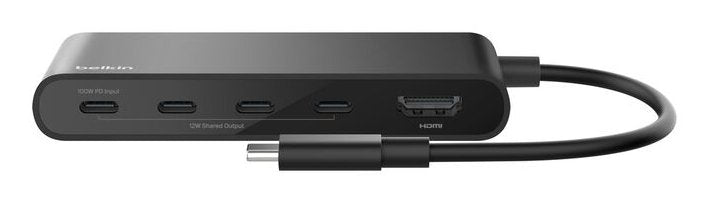 Interface Hub Usb Type-C 10000 Mbit/S Black