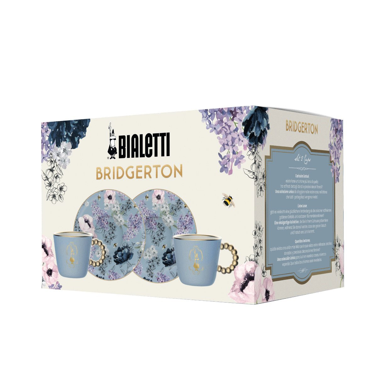 Bialetti Set 2 Tazz+Piatt Bridgerton