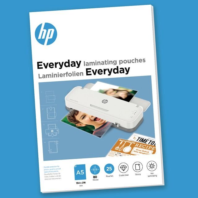 Bolsas Plamificadoras Hp Everyday A5 80 Micras 25x