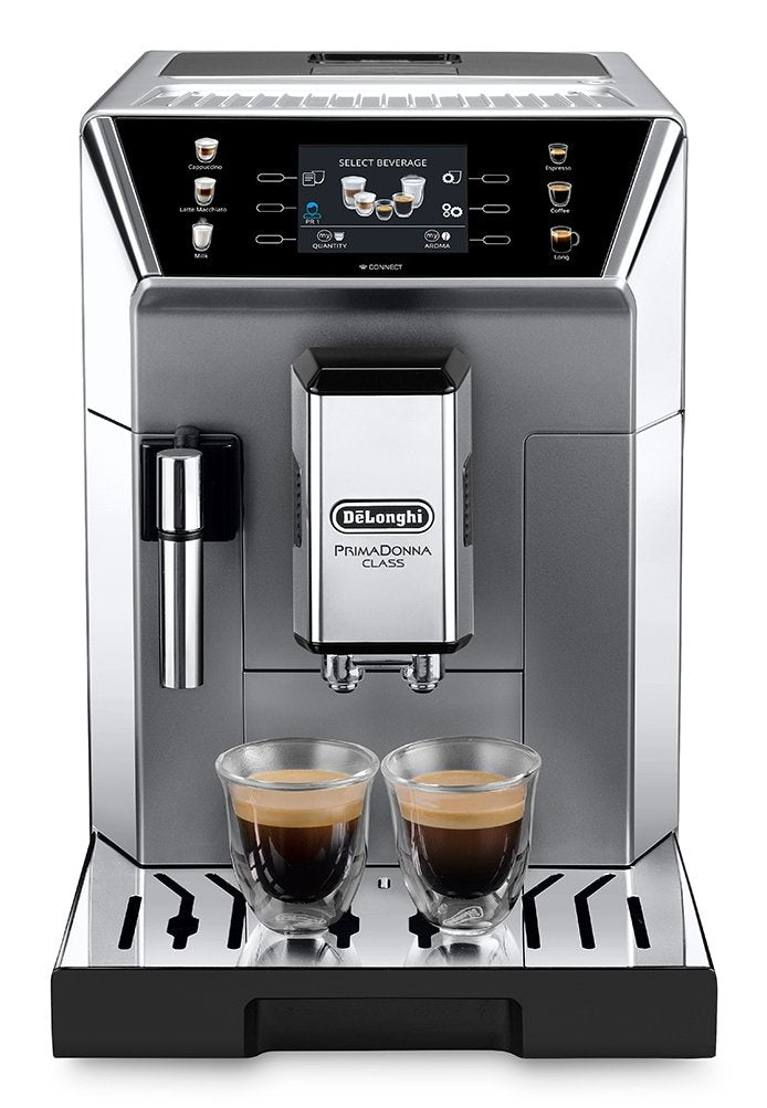 Delonghi Ecam 550.85.Ms, Superautomática Plateado/Negro