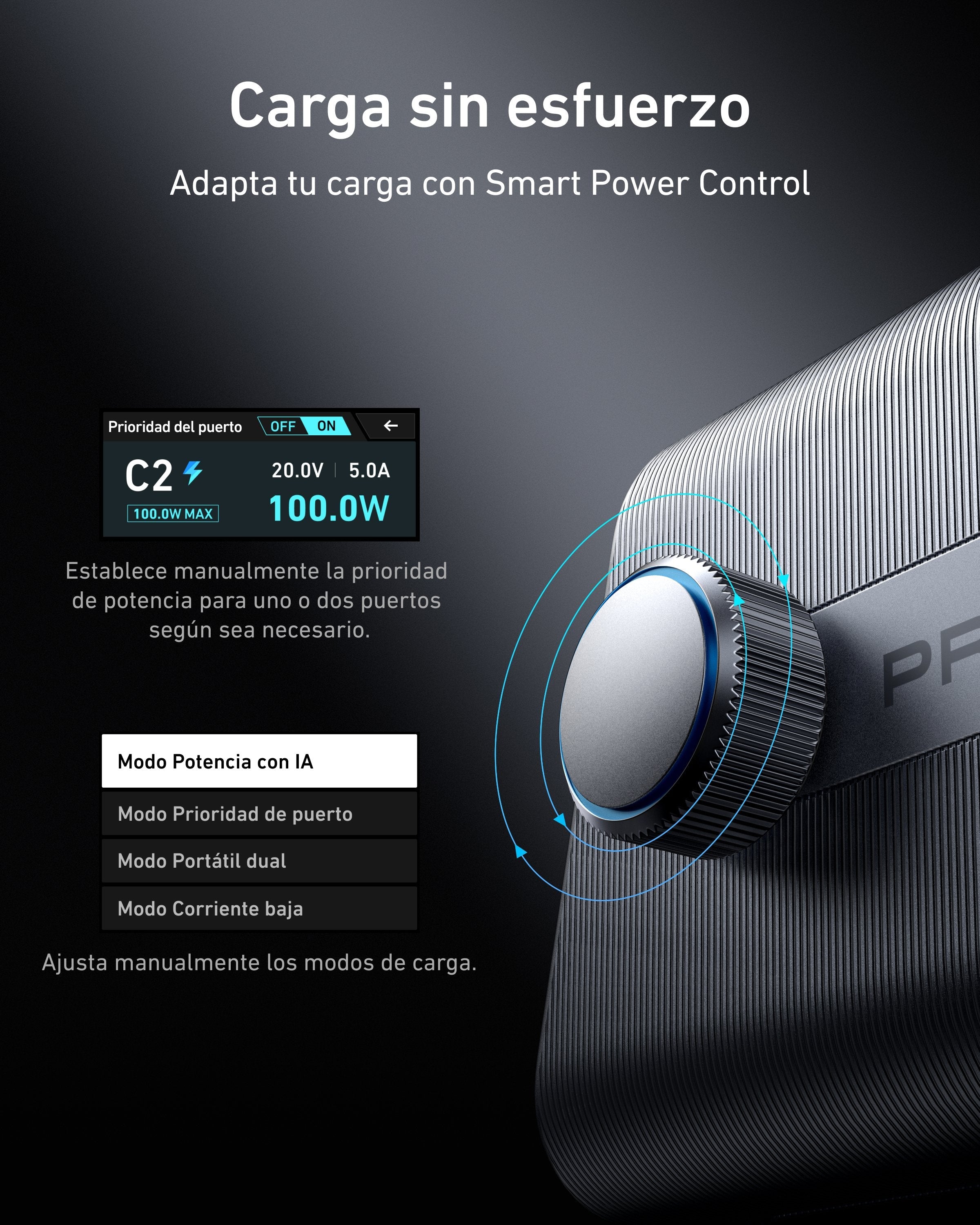 EAN 0194644040437 - Anker Prime GaN Universal Negro Carga rápida Interior imagen 6