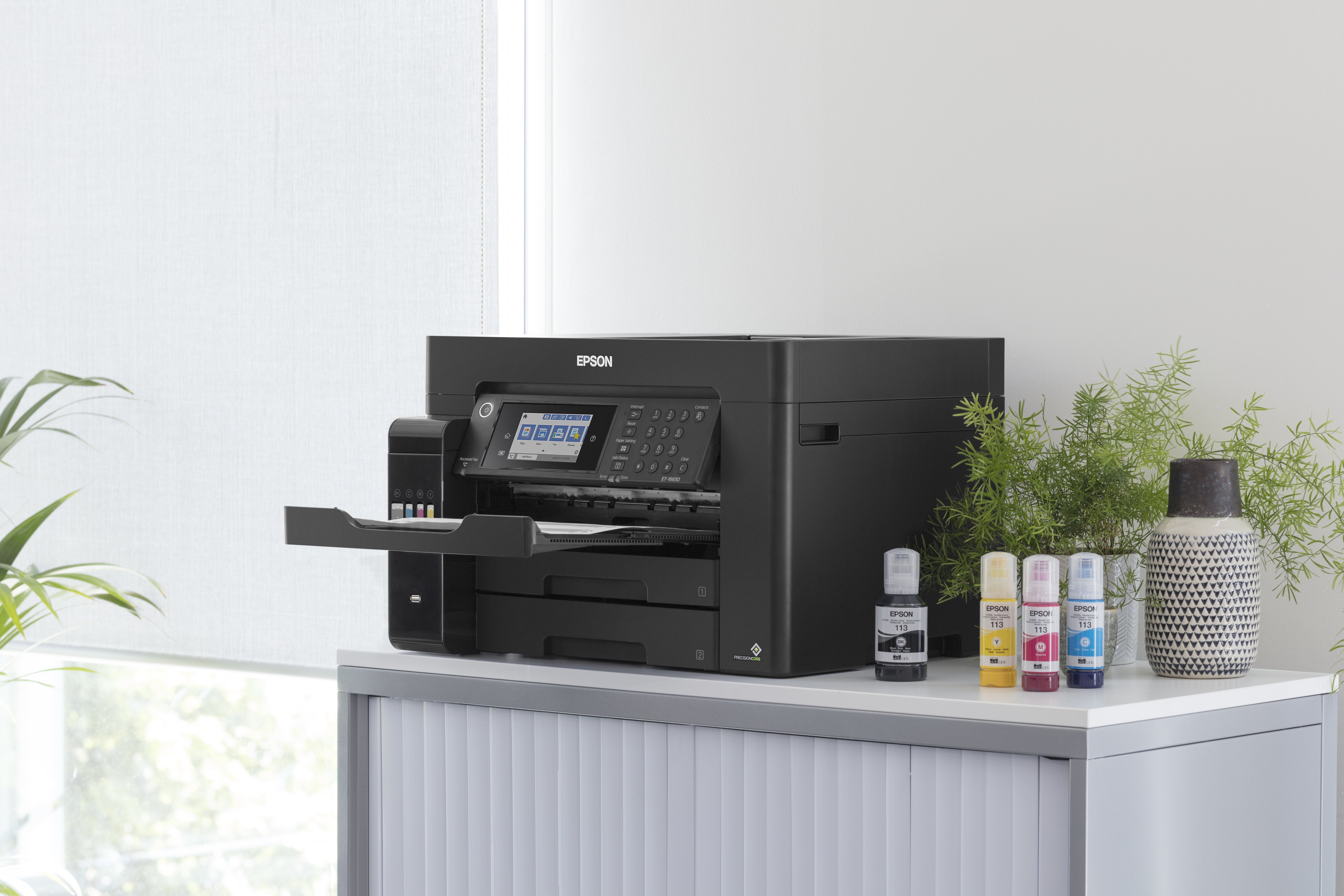 Tinta De Impresora Epson Ecotank L15160, A3 +, 32ppm, 1200x4800 Dpi, Usb, Wi-Fi, 3 Años De Garantía Después Del Registro