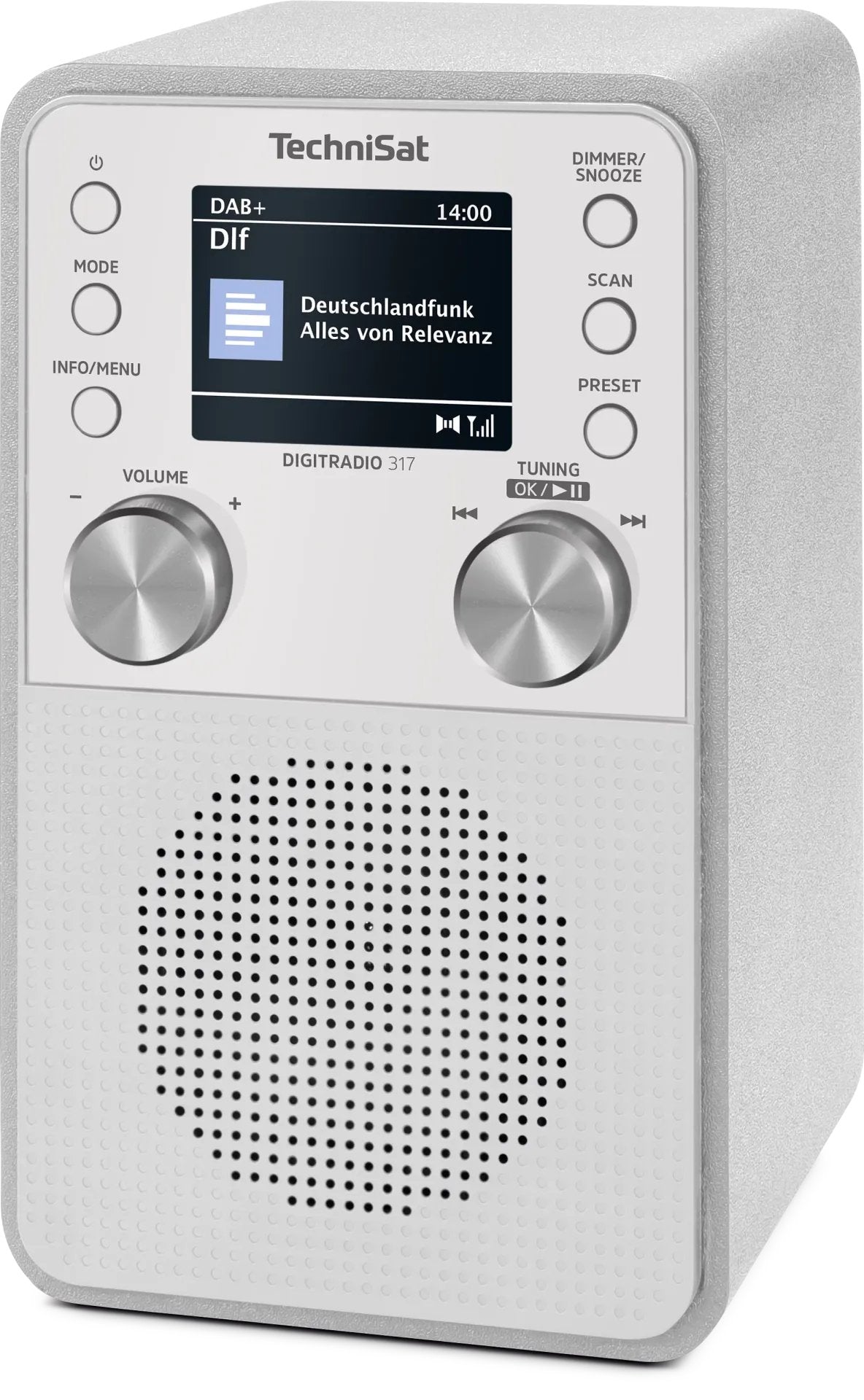 EAN 4019588139992 - TechniSat DigitRadio 317 Portátil Analógico y digital Blanco imagen 4