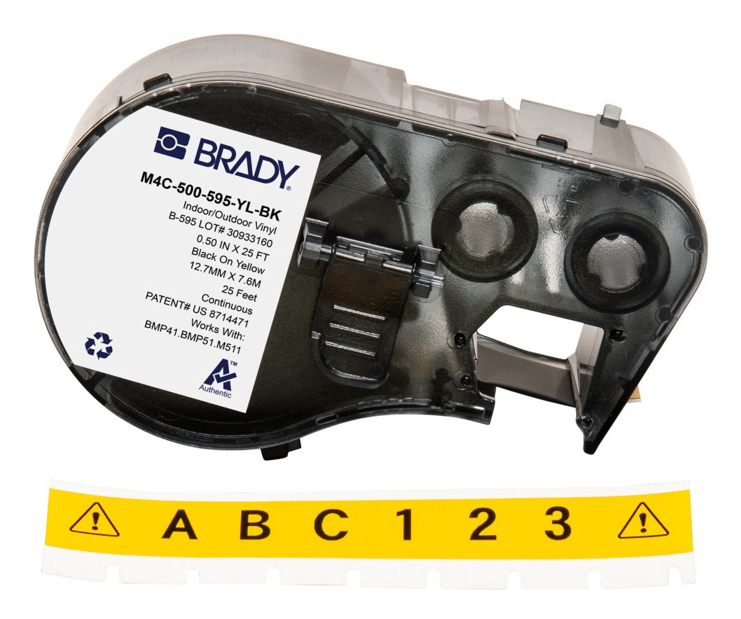 Bmp41/Bmp51/Bmp53/M511 Label Printer Tape