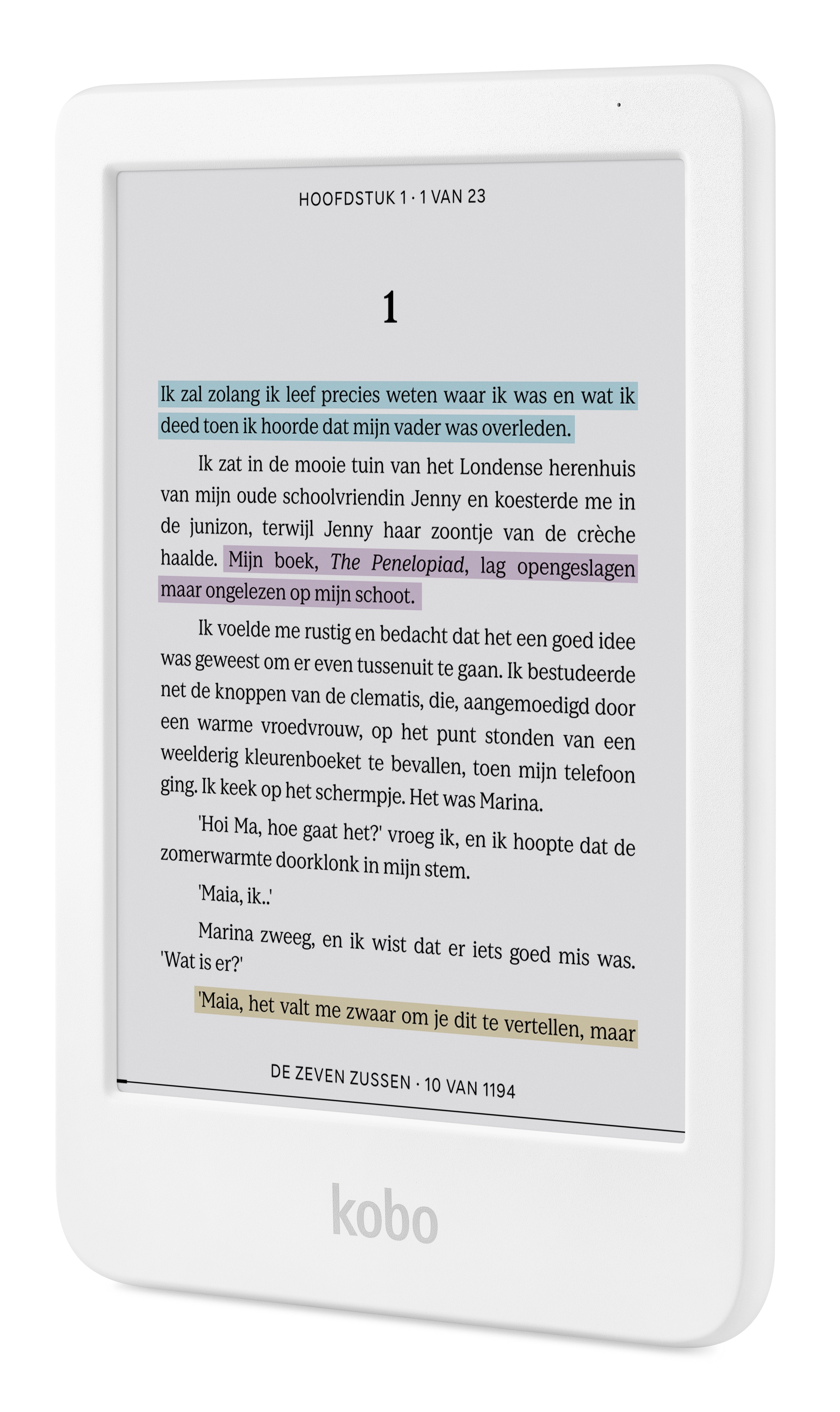 EAN 681495010042 - Kobo Clara Colour lectore de e-book Pantalla táctil 16 GB Wifi Blanco imagen 2