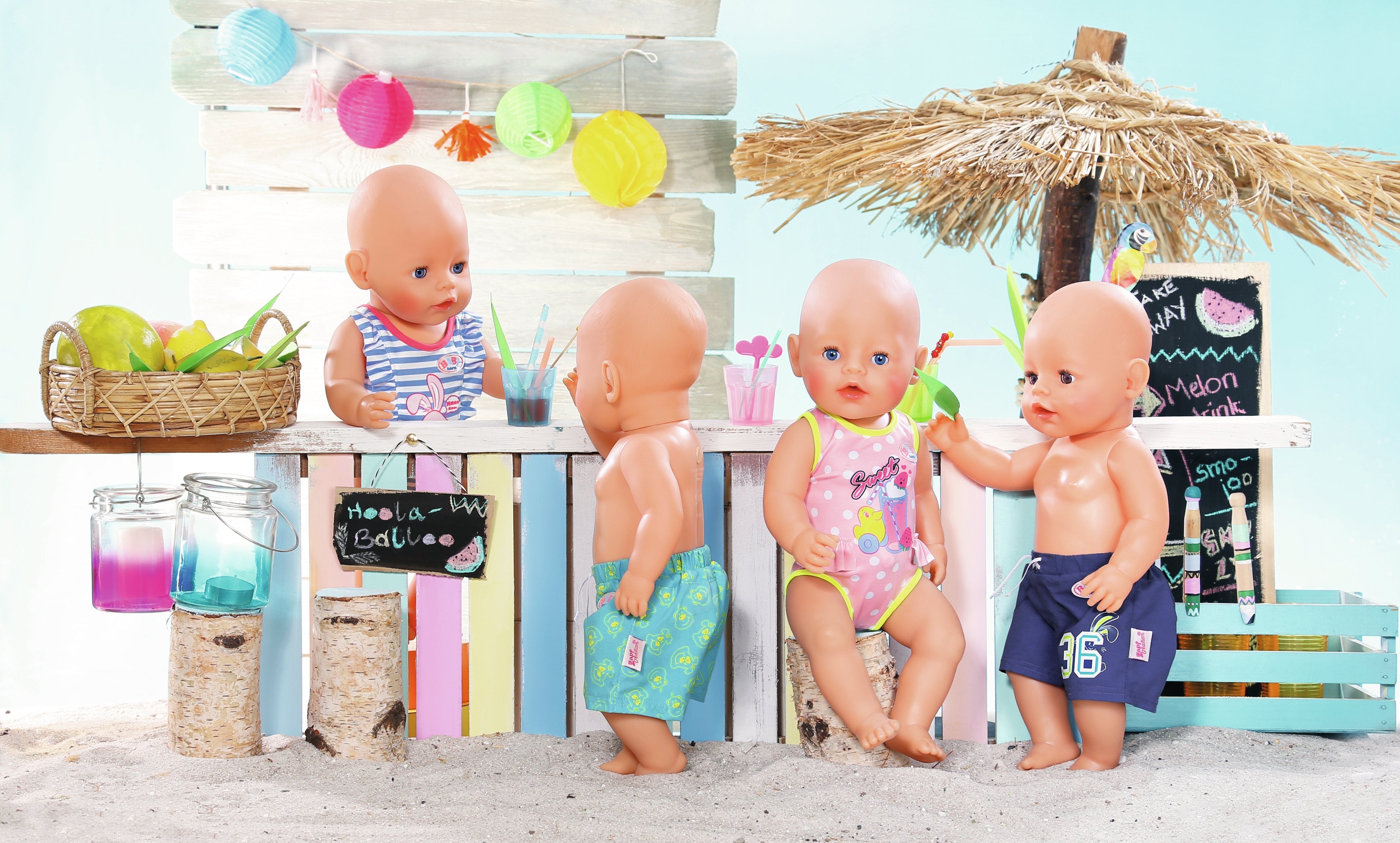 Baby Born Swimshorts Collection Ropa De Baño De Muñeca - Accesorios Para Muñecas