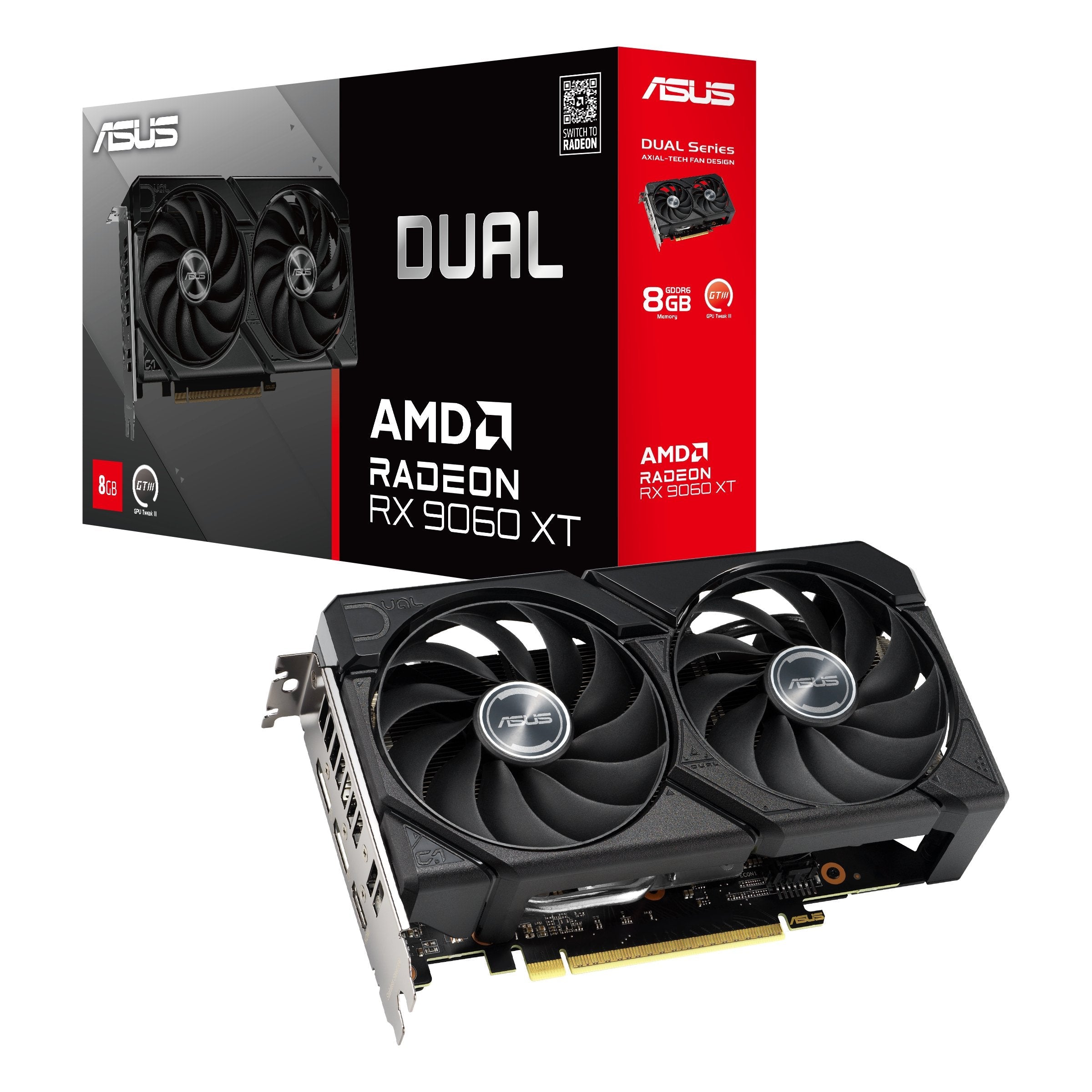 EAN 4711387994269 - ASUS DUAL-RX9060XT-8G AMD Radeon RX 9060 XT 8 GB GDDR6 imagen 15