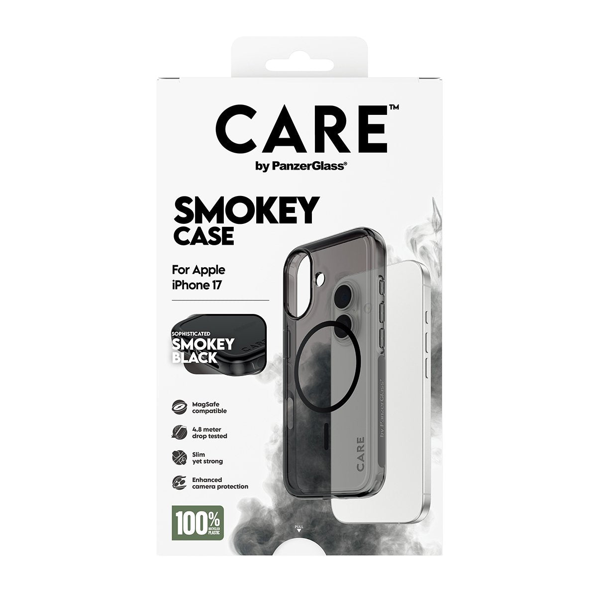 Care By Panzerglass Case Urban Expl Smokey Bk Magsafe Ip 17