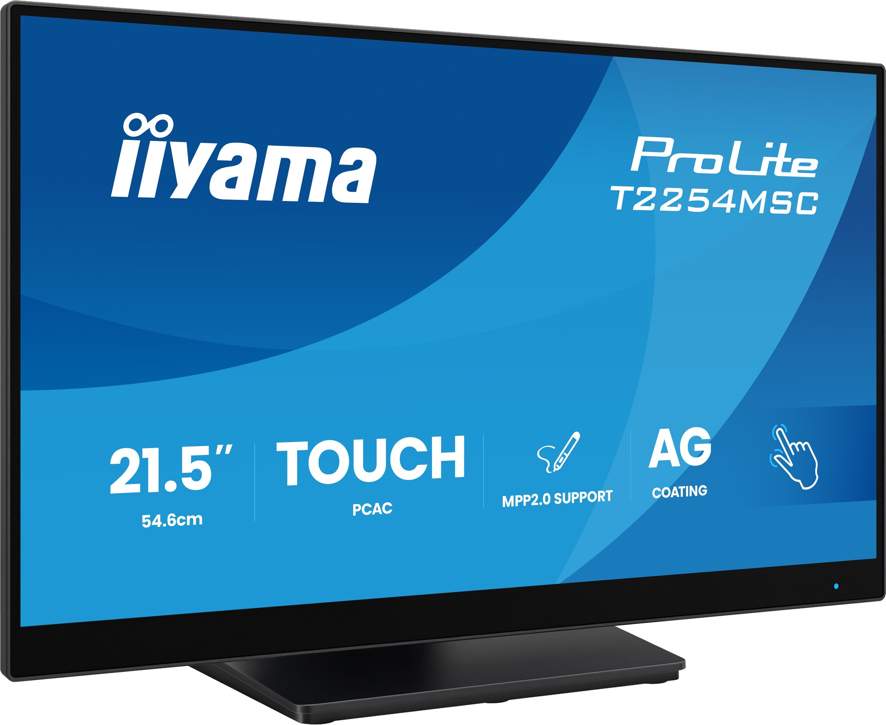 EAN 4948570125715 - iiyama T2254MSC-B2AG pantalla para PC 54,6 cm (21.5") 1920 x 1080 Pixeles Full HD LED Pantalla táctil Neg imagen 5